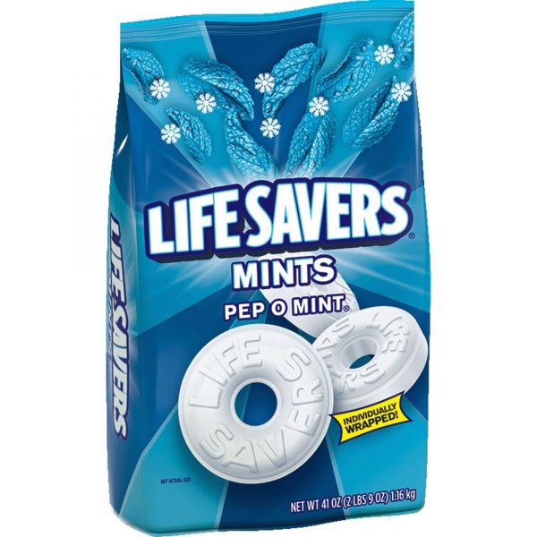MRS22733 Life Savers Individually Wrapped Mint Hard Candy