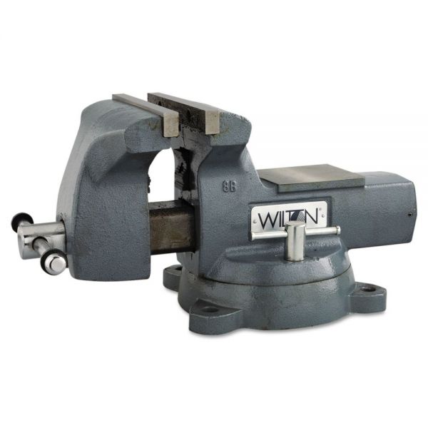 JWL21800 Wilton 748A Mechanic's Vise, Swivel Base, 8in Jaw