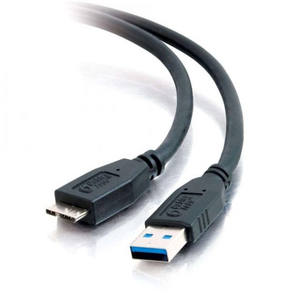 SYNX2728754 C2G 2m USB 3.0 A Male to Micro B Male Cable (6.5ft)
