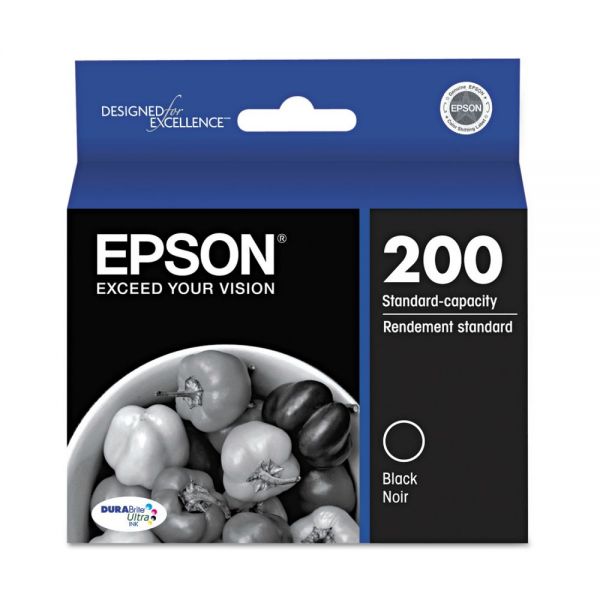 EPST200120 Epson T200120 (200) DURABrite Ultra Ink, Black
