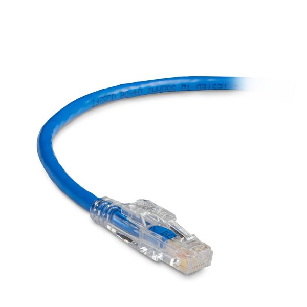 SYNX3908450 Black Box GigaTrue 3 CAT6 550-MHz Lockable Patch Cable (UTP), Blue, 3-ft. (0.9-m)