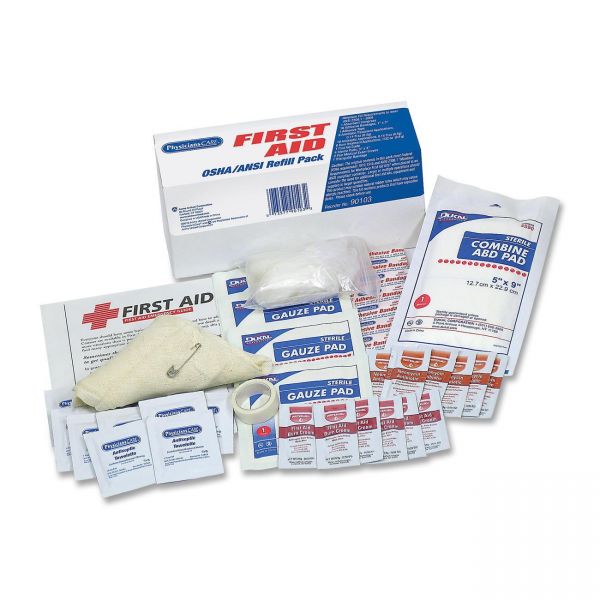 ACM90103 Acme United ANSI/OSHA First Aid Refill Pack, 41 Pieces