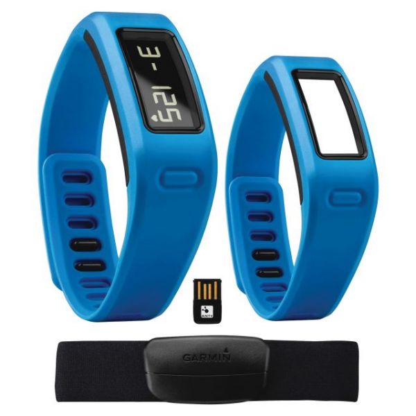 GINVIVOBLUEB Garmin Int. Vivofit Fitness Band Bundle
