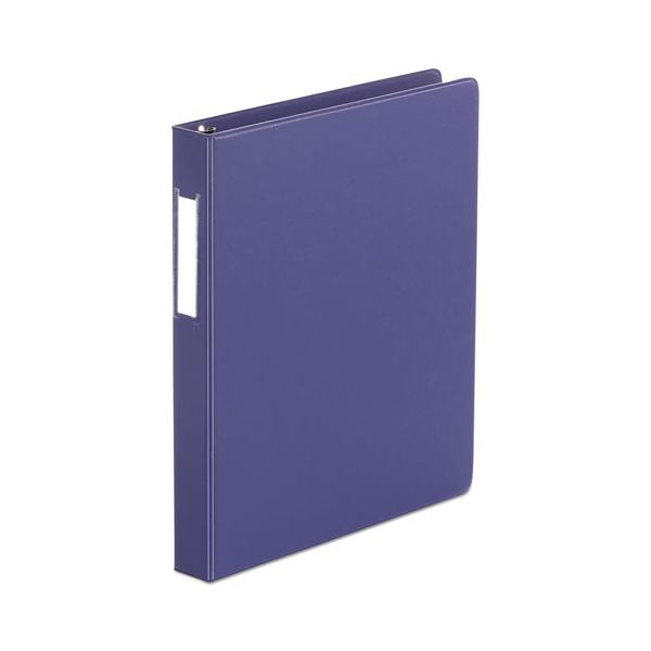 UNV20768 Universal D-Ring Binder, 1" Capacity, 8-1/2 x 11, Navy Blue