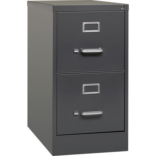 LLR66911 Lorell 2 Drawer Vertical File Cabinet