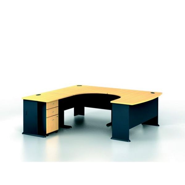 BSHSRA002BEL bbf Series A Professional Configuration - Beech finish by Bush Furniture