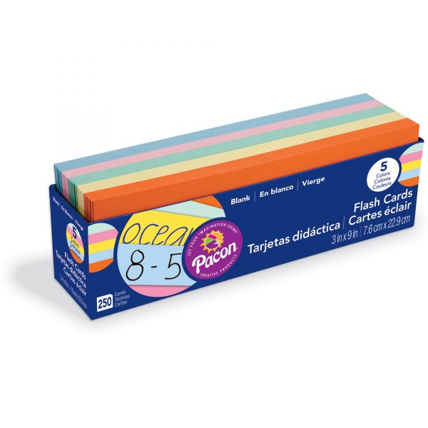 PAC74150 Pacon Blank Flash Cards