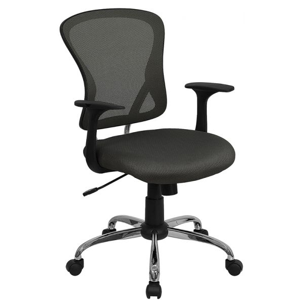 FHFH8369FDKGYGG Flash Furniture Mid-Back Mesh Task Chair