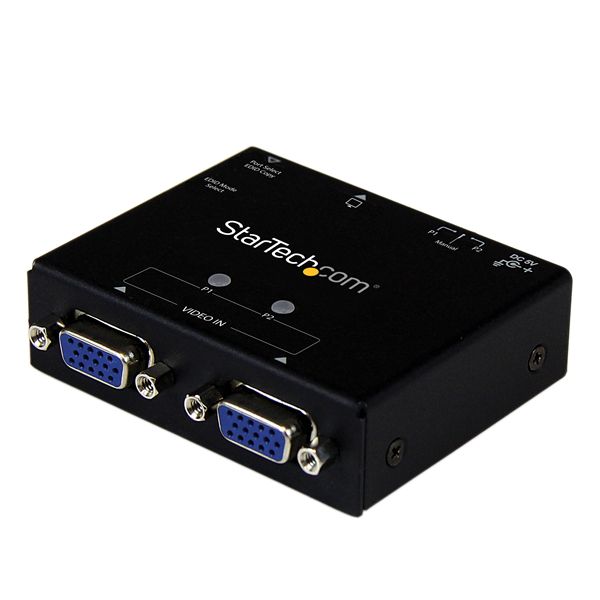SYNX3686074 StarTech.com 2-Port VGA Auto Switch Box with Priority Switching and EDID Copy
