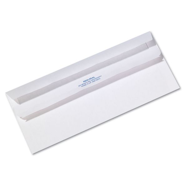 QUA11118 Quality Park Redi Seal Envelope, #10, 4 1/8 x 9 1/2, White, 500/Box