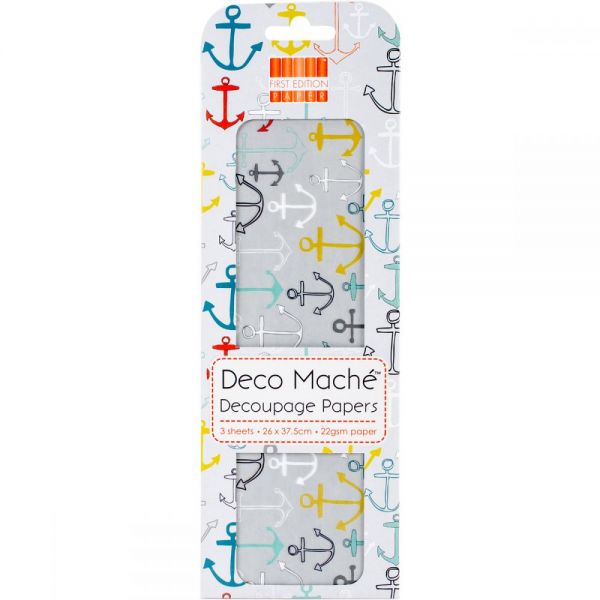 NOTM335914 Deco Mache Paper 10.25"X14.75" 3/Pkg