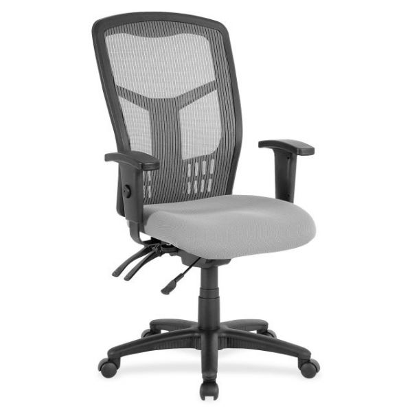 LLR86907 Lorell Ergomesh Seating Exec Mesh High-Back Office Chair