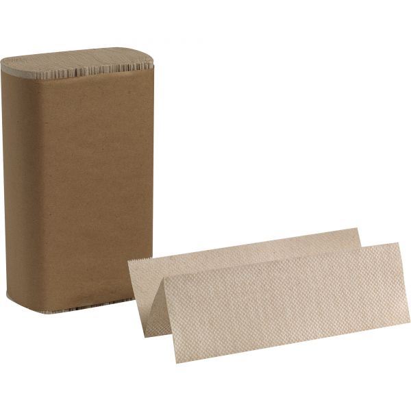 GPC23304 Georgia Pacific Professional Multifold Paper Towel, 9 1/5 x 9 2/5, 1-Ply, Brown, 250 Sheets/Pack, 16 Packs/Carton