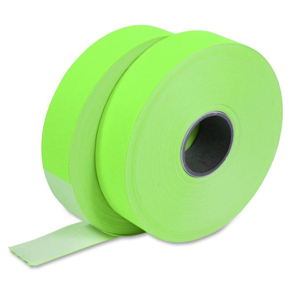 MNK925562 Monarch Pricemarker 1156 One-Line Labels, 3/4 x 1-1/4, Fluorescent Green, 2 Rolls/Pack