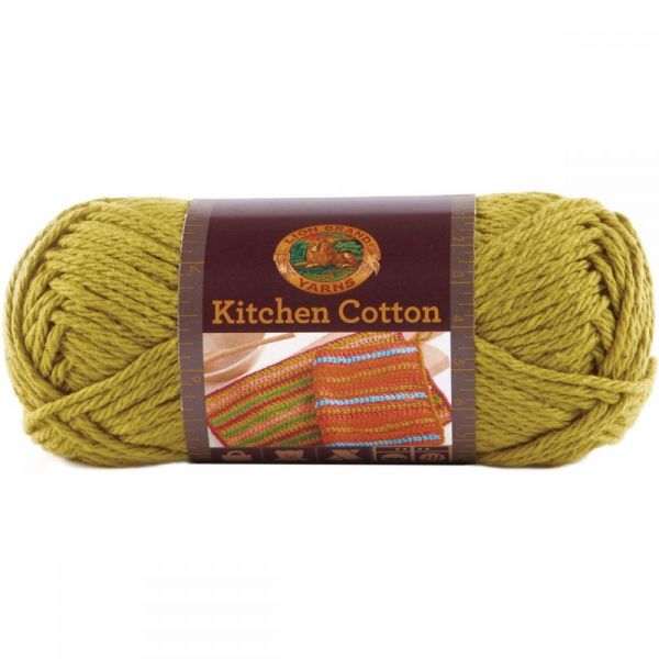 NOTM060733 Lion Brand Kitchen Cotton Yarn - Kiwi