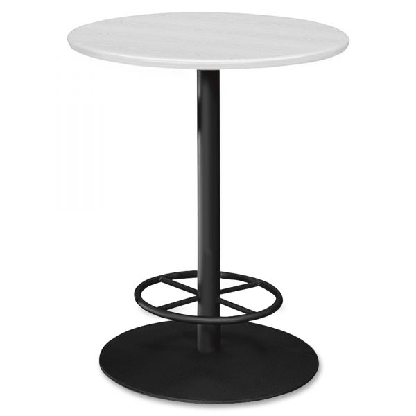 HONBCR28FRP HON Hospitality Table Base | Disc Style | Standing Height | 3" Round Column with Footring | 28" Diameter