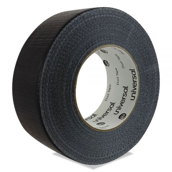 UNV20048B Universal General Purpose Duct Tape, 48mm x 54.8m, Black