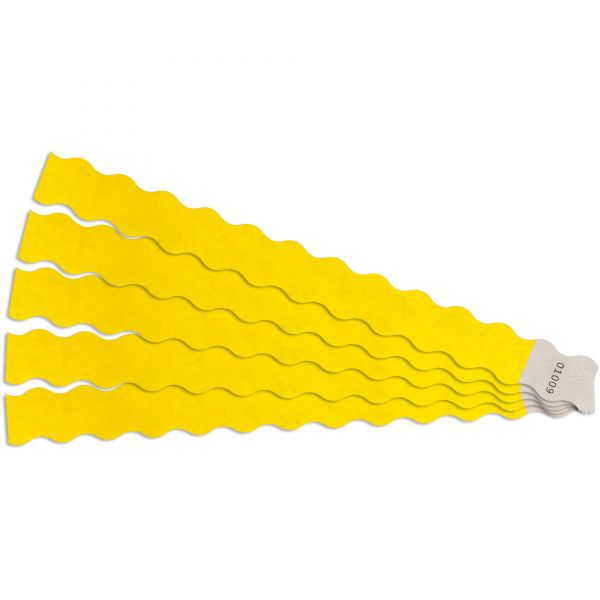 BAU85370 SICURIX Wavy Wristbands with Adhesive