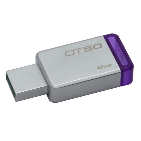 SYNX4644326 Kingston 8GB USB 3.0 DataTraveler 50 (Metal/Blue)