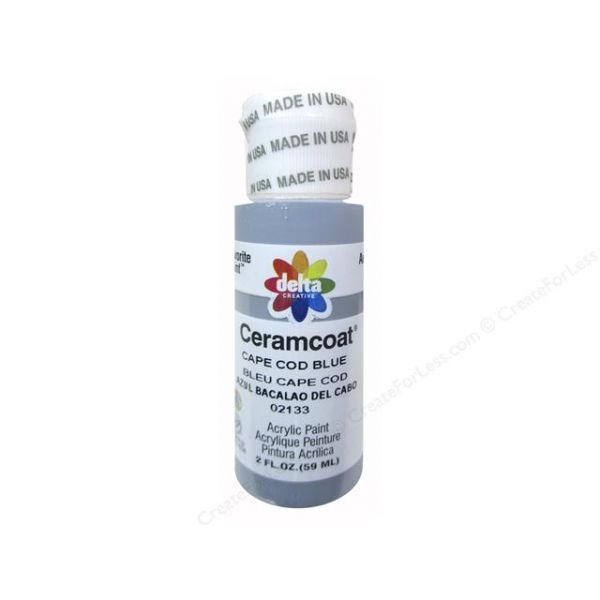 NOTM131804 Ceramcoat Cape Cod Blue Acrylic Paint