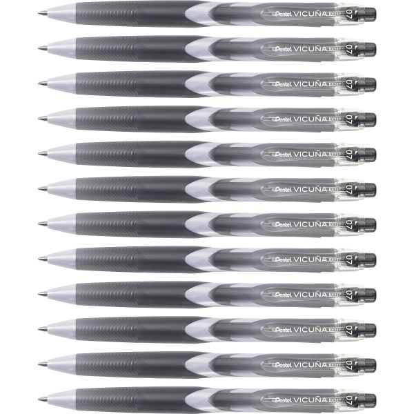 PENBX157ADZ Pentel Vicuna 0.7mm Retractable Ballpoint Pens