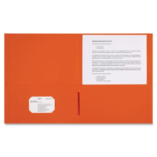 SPR78551 Sparco 2-Pocket Folders