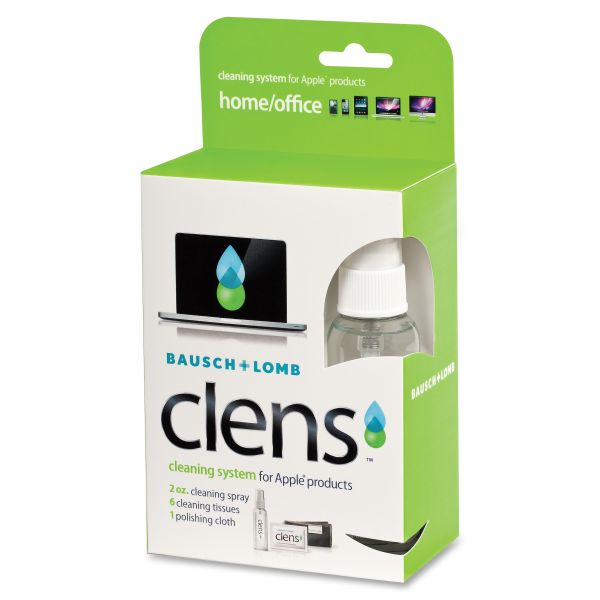 BAL1251 Bausch & Lomb Clens Cleaning Product, 3 4/5" x 2 1/4"