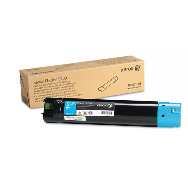 XER106R01503 Xerox 106R01503 Toner, 5,000 Page Yield, Cyan