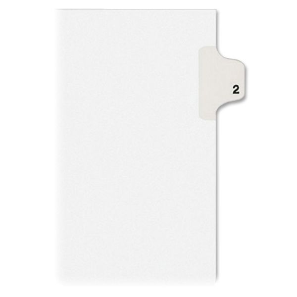 KLF91002 Kleer-Fax 90000 Series Legal Index Dividers