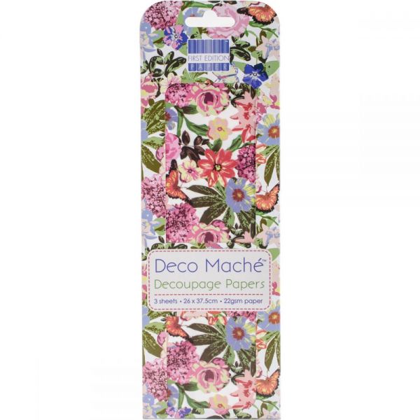 NOTM335932 Deco Mache Paper 10.25"X14.75" 3/Pkg