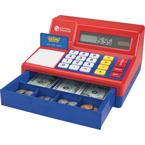 LRNLER2629 Pretend & Play Pretend Calculator/Cash Register