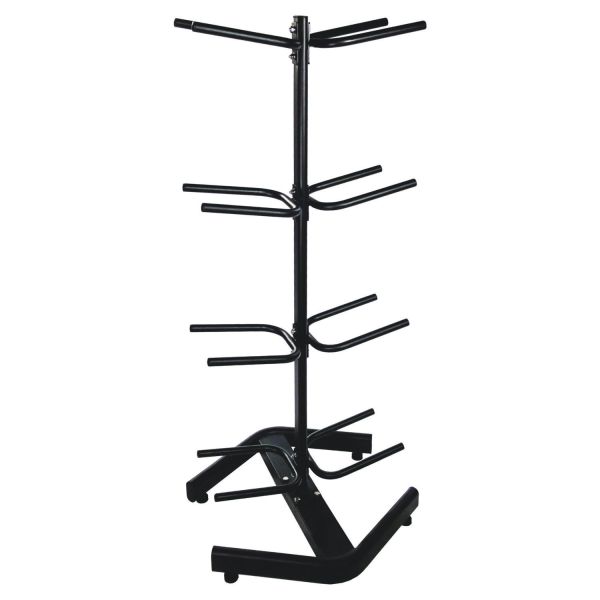 Champion Sports URing Double Medicine Ball Tree, 28" x 28" x 60