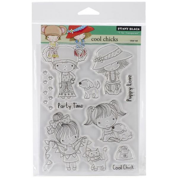 NOTM395330 Penny Black Clear Stamps 5"X7.5" Sheet