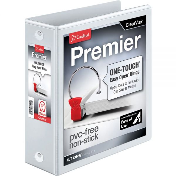 CRD11130CB Cardinal EasyOpen 3" 3-Ring View Binder