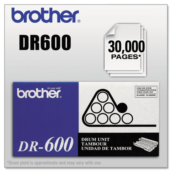 BRTDR600 Brother DR600 Drum Unit, Black