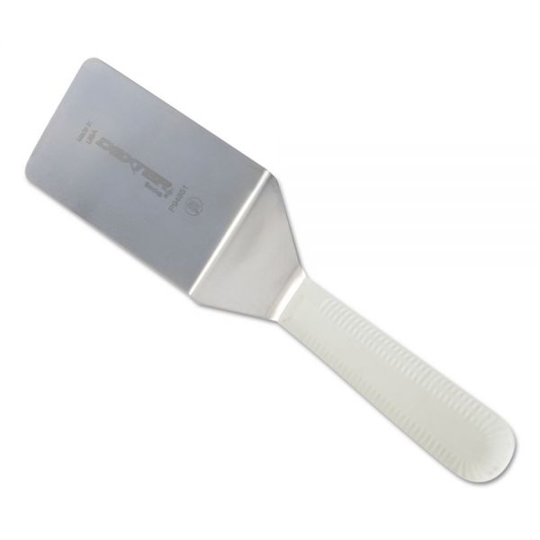 DXX31641 Dexter Basics Pancake Turner, Stainless Steel, Polypropylene Handle, 4"