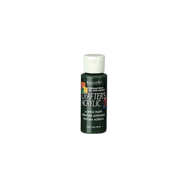 NOTM227163 Deco Art Crafter's Acrylic Rainforest Green Acrylic Paint