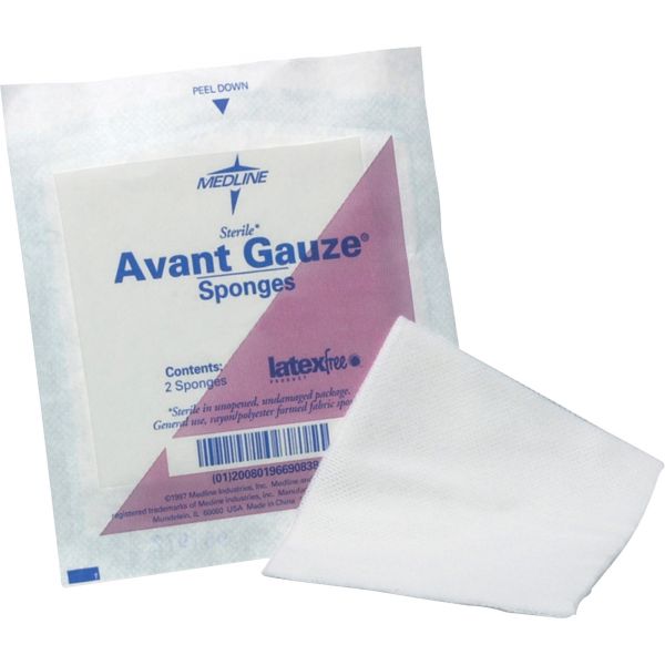 MIINON21334 Medline Sterile Avant Gauze Sponges