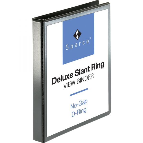 SPR62464 Sparco Deluxe 1" 3-Ring View Binder