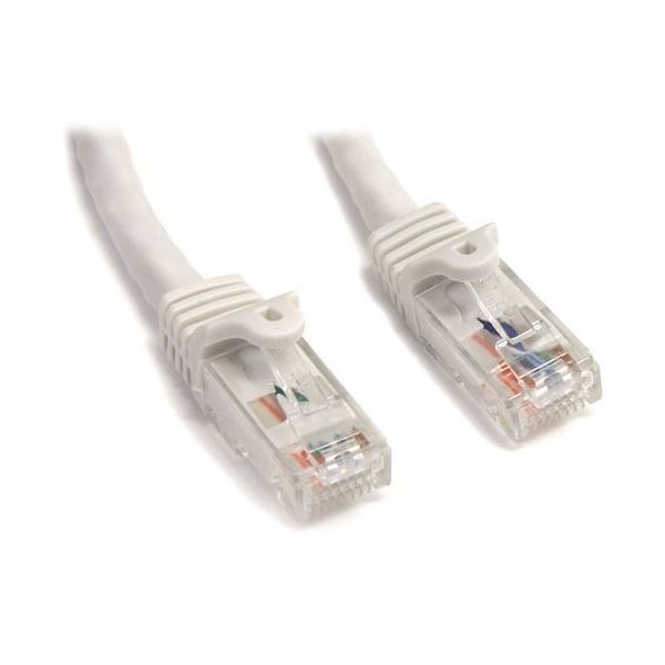 SYNX2610011 StarTech.com 3 ft White Snagless Cat6 UTP Patch Cable