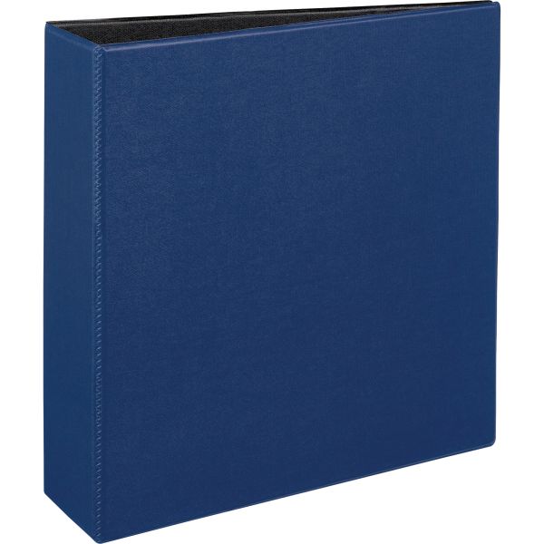 AVE27651 Avery Durable 3-Ring Binder, 3" Capacity, Slant Ring, Blue