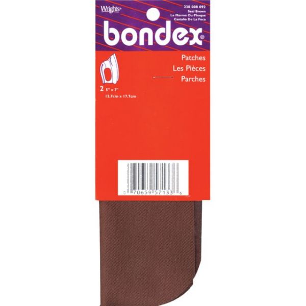NOTM100397 Bondex Iron-On Patches 5"X7" 2/Pkg