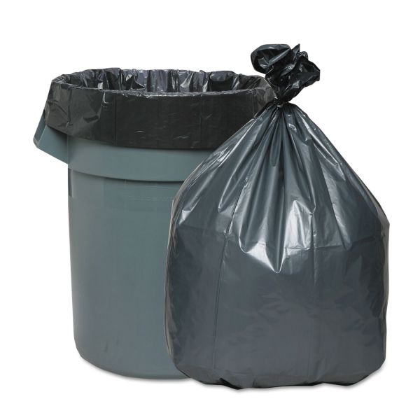 WBIPLA5525 Platinum Plus Can Liner, Super Hexene Resin 55-60gal, 1.55 Mil, 39 x 56, 25/Carton