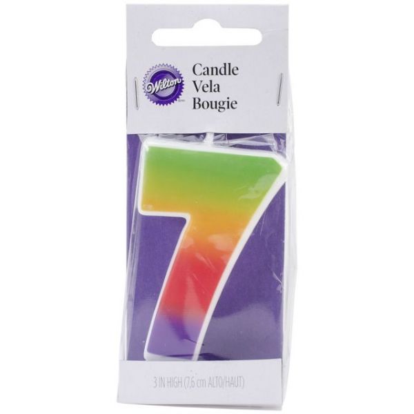 NOTM155064 Rainbow Candle 1/Pkg