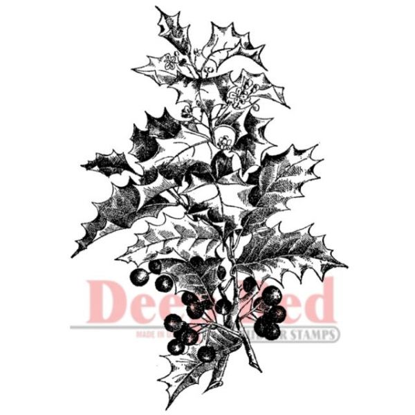 NOTM276531 Deep Red Cling Stamp 2.25"X3.5"