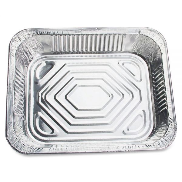 GJO10702 Genuine Joe Half-size Disposable Aluminum Pan