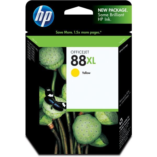 HEWC9393AN HP 88XL, (C9393AN) High Yield Yellow Original Ink Cartridge