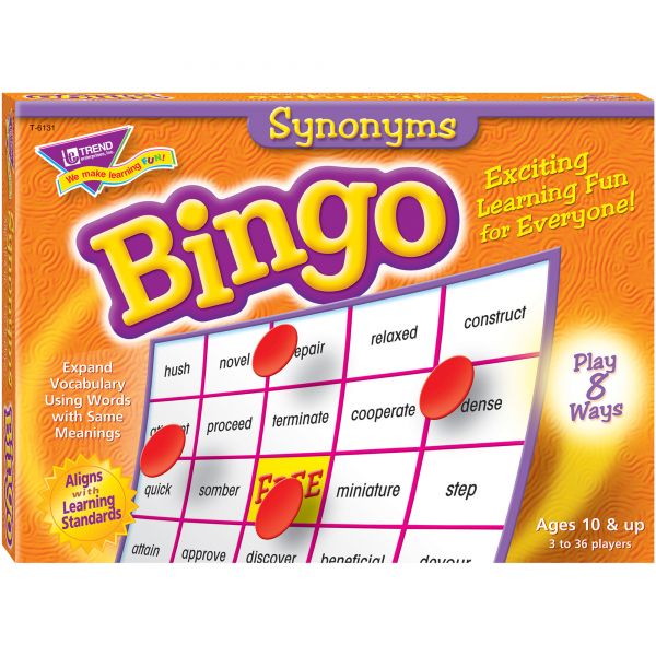 TEP6131 Synonyms Bingo Game