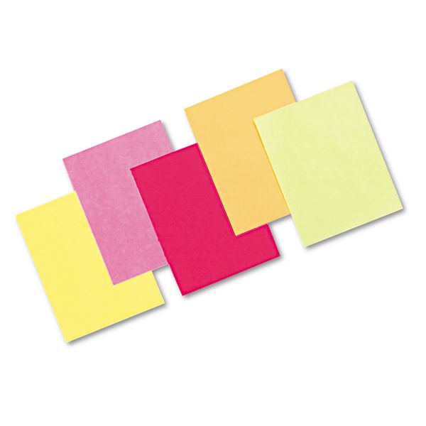 PAC101135 Pacon Array Colored Bond Paper, 24lb, 8-1/2 x 11, Assorted Hyper Colors, 500 Shts/Rm