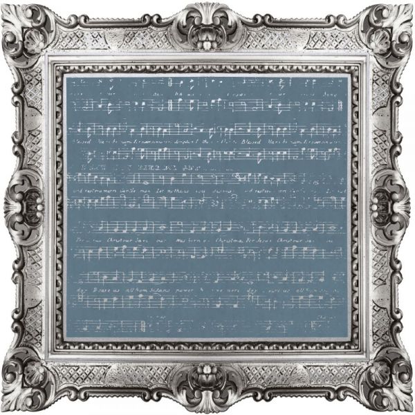 NOTM382886 Frosted Foiled Cardstock 12"X12"